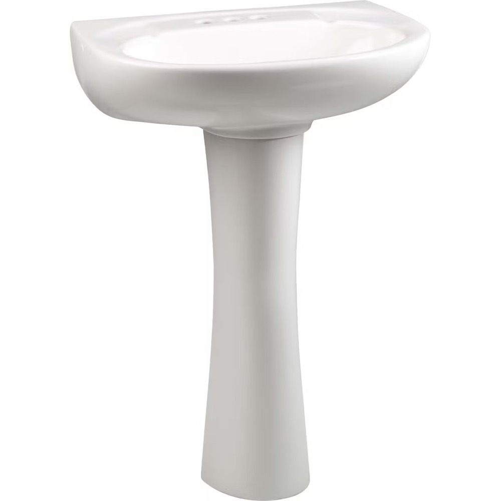 6655 Altima Pedestal Lavatory 4" Centers