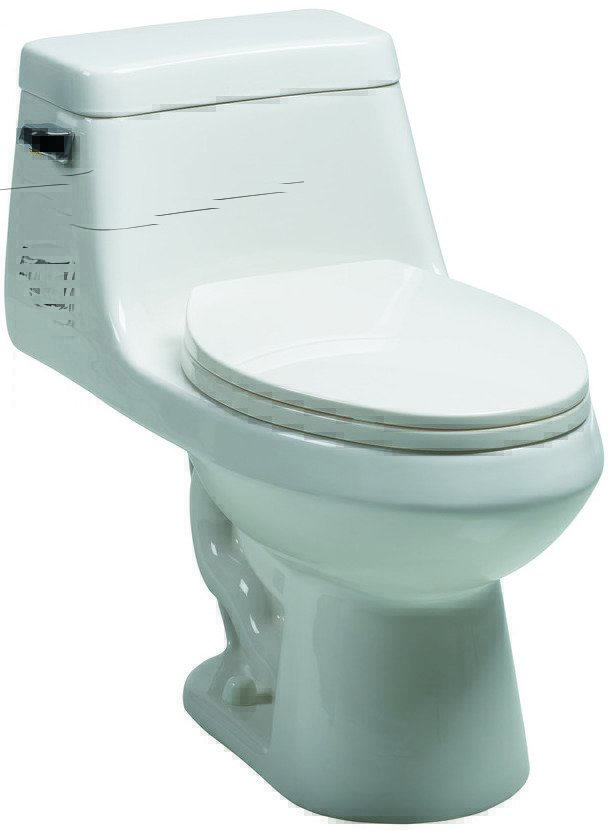 AltimaMAX One Piece 1.28 gpf, Standard Elongated, 12" Rough-in (Model 6128)